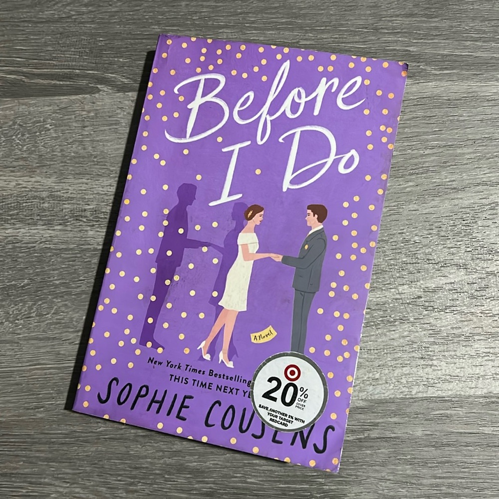 “Before I Do” novel by Sophie Cousens